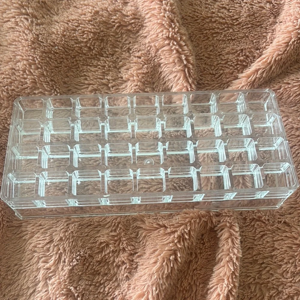 Clear Acrylic Lipstick Organizer
